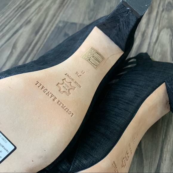 Loeffler Randall NEW Mabel Nubuck Caged Gladiator Heels - Picture 11 of 14